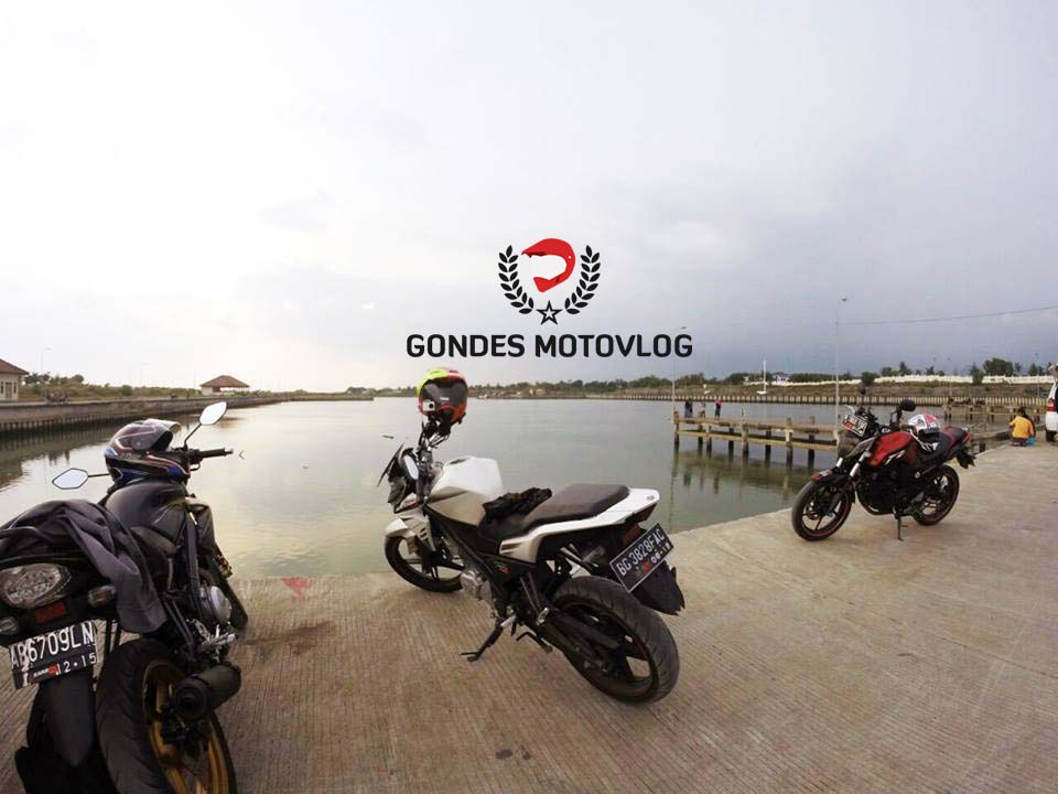 Gondes Motovlog Riding Sore Yamaha New Vixion